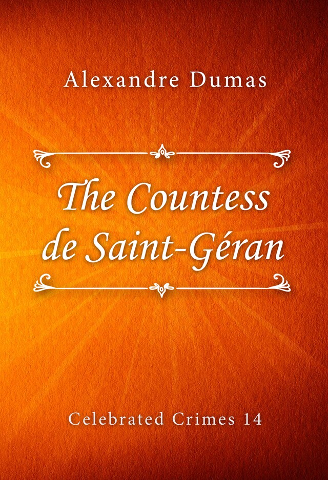 Kirjankansi teokselle The Countess de Saint-Géran