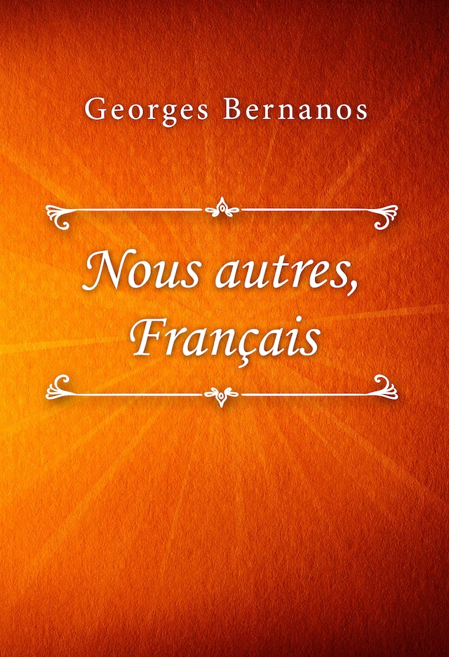 Copertina del libro per Nous autres, Français