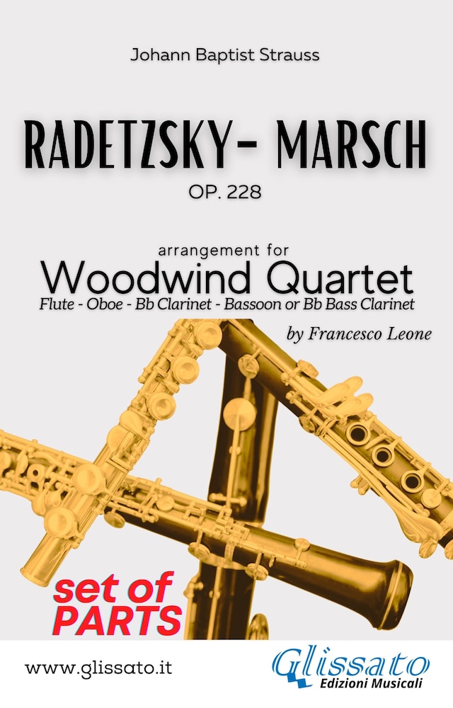Buchcover für Radetzky - Woodwind Quartet (PARTS)