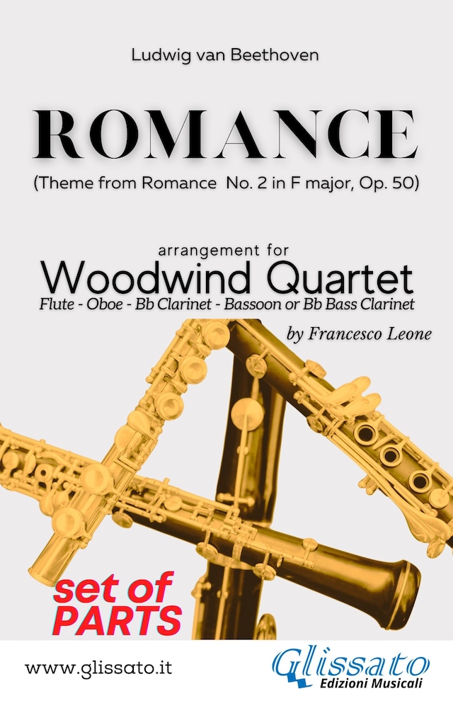 Book cover for Romance - Woodwind Quartet (PARTS)