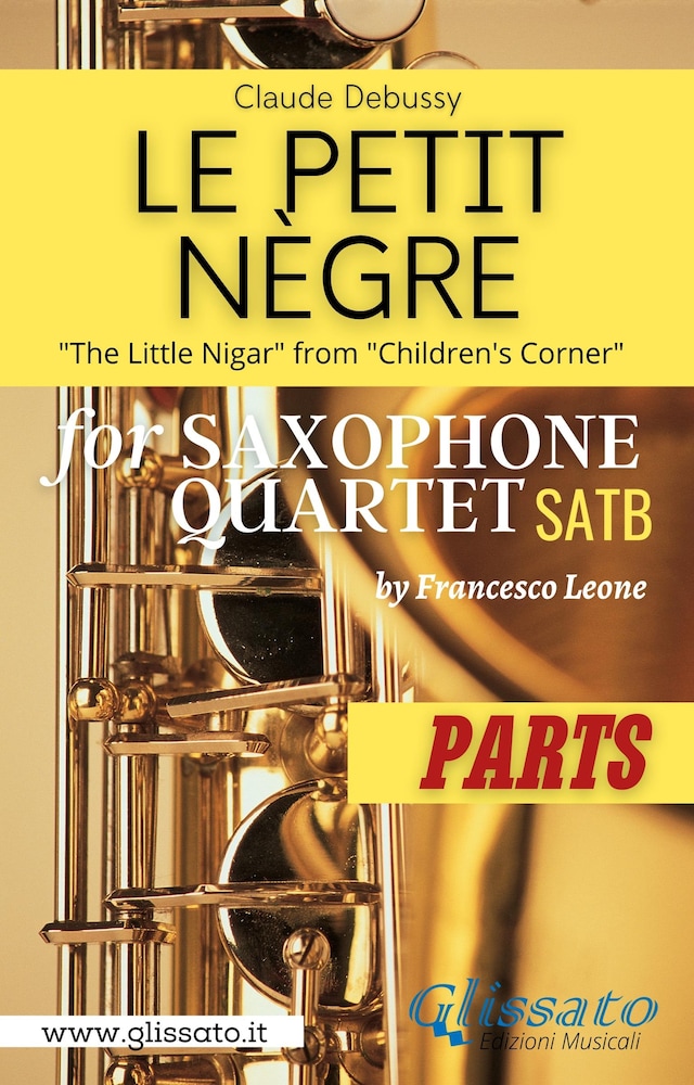 Couverture de livre pour Le petit nègre - Sax Quartet (Parts)