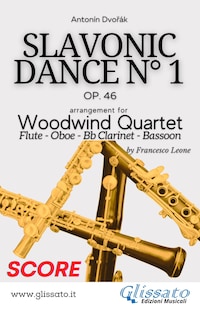 Slavonic Dance no.1 - Woodwind Quartet (Score)