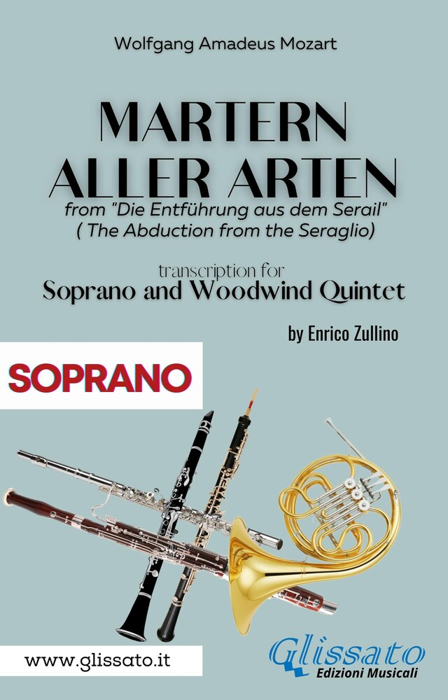 Bokomslag for Martern aller Arten - Soprano and Woodwind Quintet (Soprano)