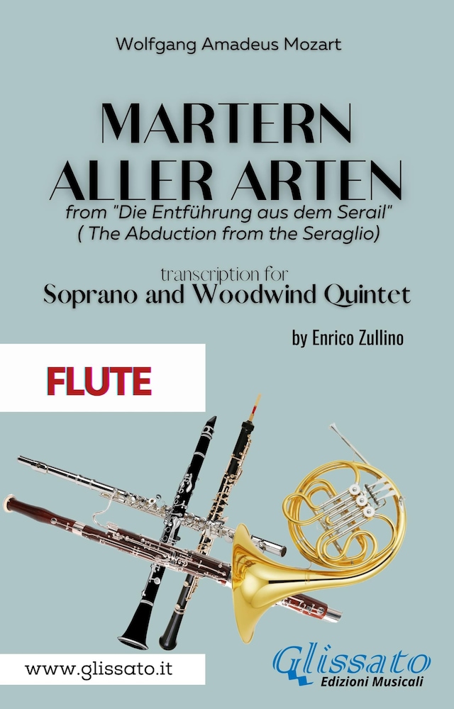 Book cover for Martern aller Arten - Soprano and Woodwind Quintet (Flute)