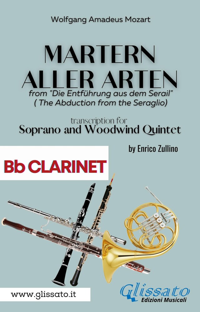 Buchcover für Martern aller Arten - Soprano and Woodwind Quintet (Bb Clarinet)