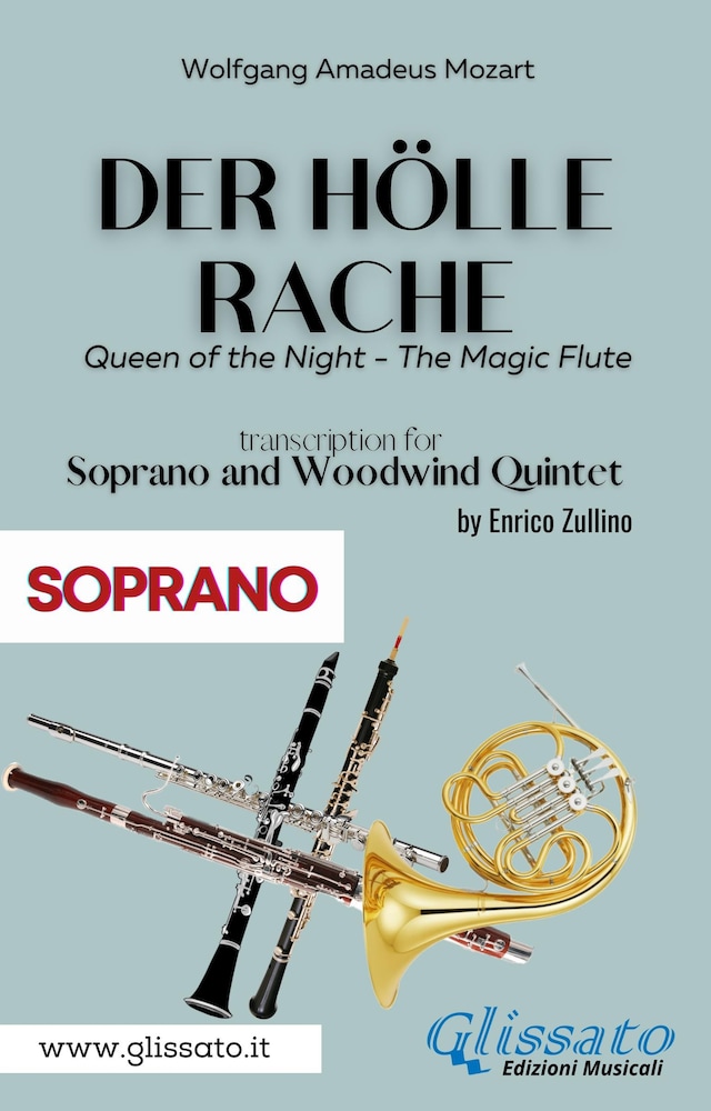 Book cover for Der Holle Rache - Soprano and Woodwind Quintet (Soprano)