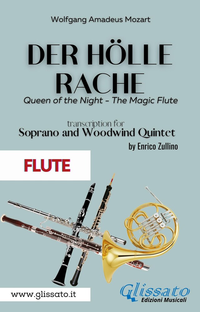 Bogomslag for Der Holle Rache - Soprano and Woodwind Quintet (Flute)