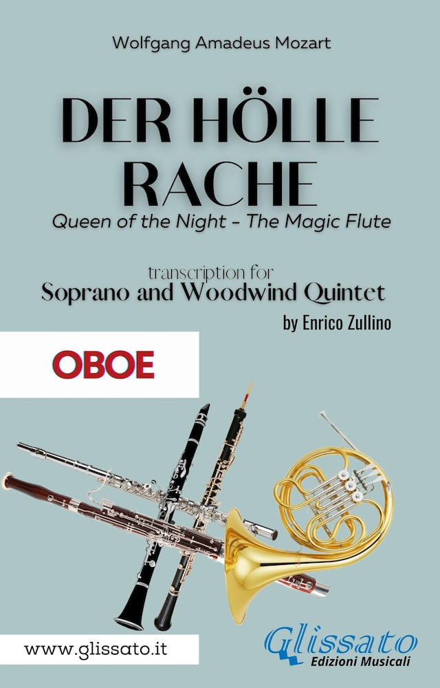 Book cover for Der Holle Rache - Soprano and Woodwind Quintet (Oboe)