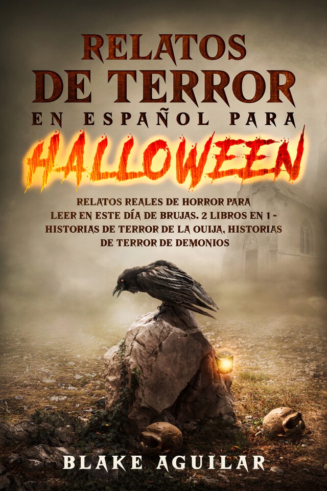 Buchcover für Relatos de Terror en Español para Halloween