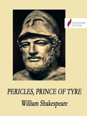 Pericles, Prince of Tyre bookCoverFor