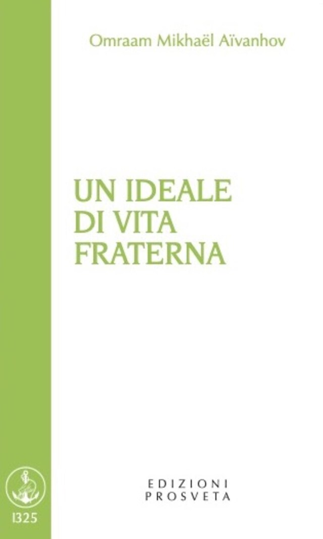 Buchcover für Un ideale di vita fraterna