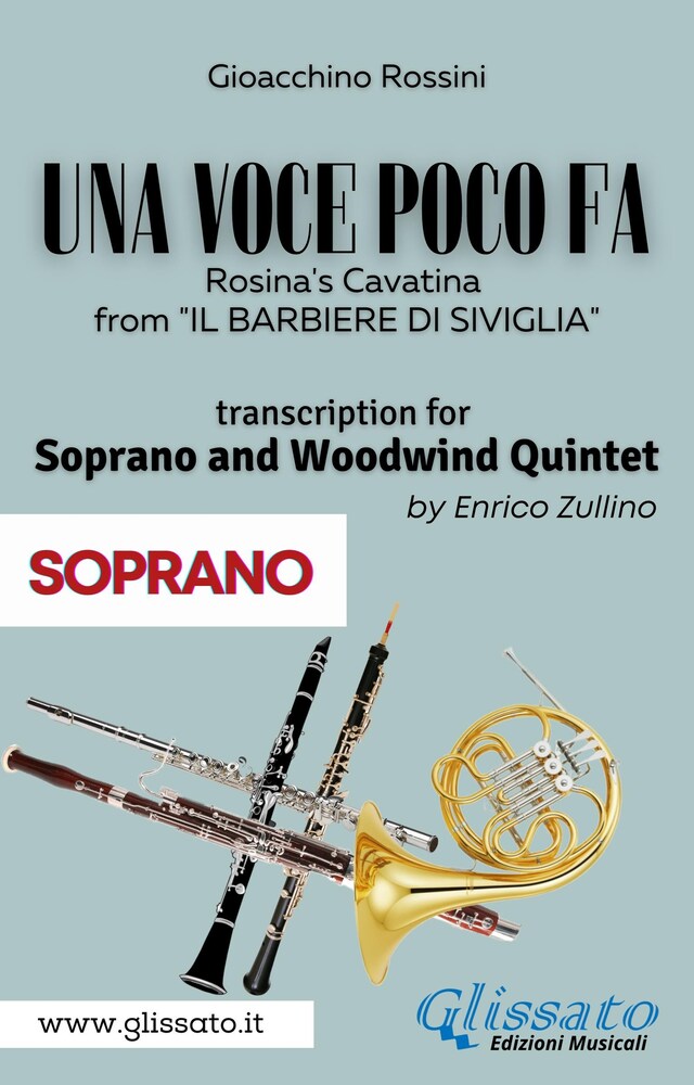 Book cover for (Soprano part) Una voce poco fa - Soprano & Woodwind Quintet