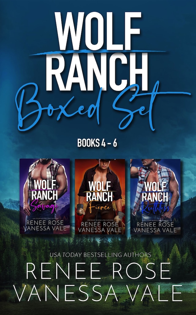 Bogomslag for Wolf Ranch Boxed Set - Books 4 - 6
