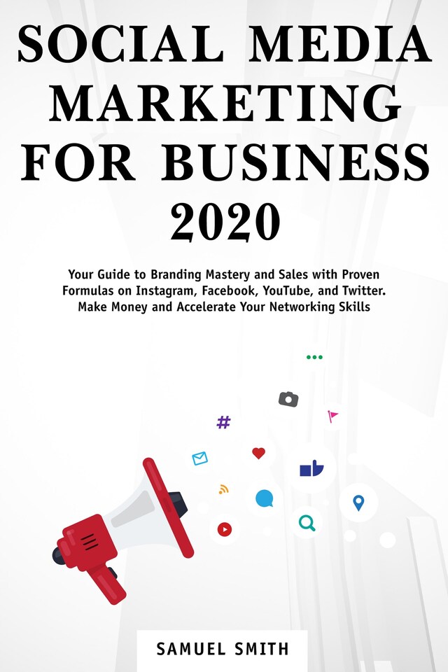 Book cover for Social Media Marketing for Business 2020