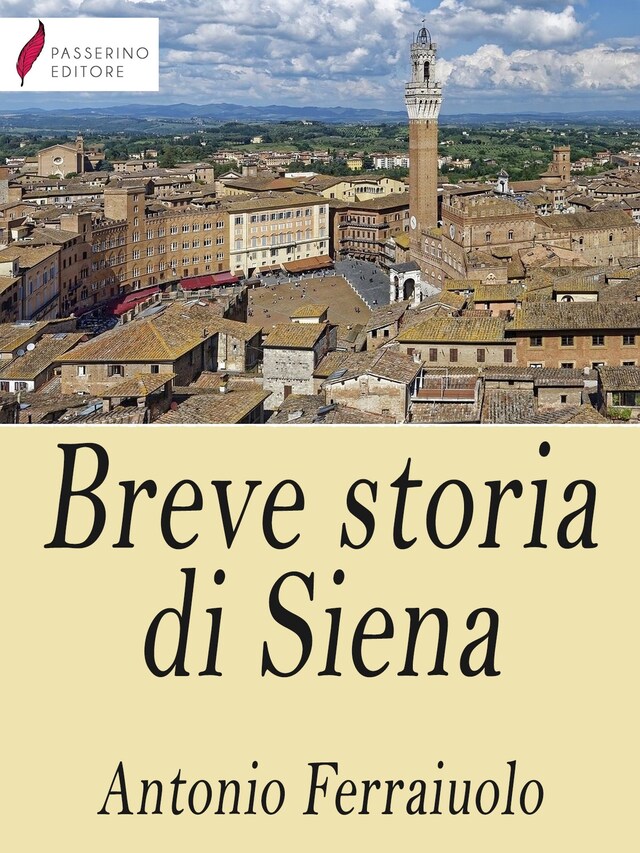 Kirjankansi teokselle Breve storia di Siena