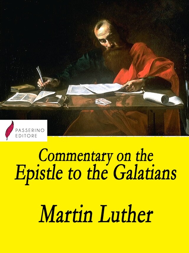 Kirjankansi teokselle Commentary on the Epistle to the Galatians