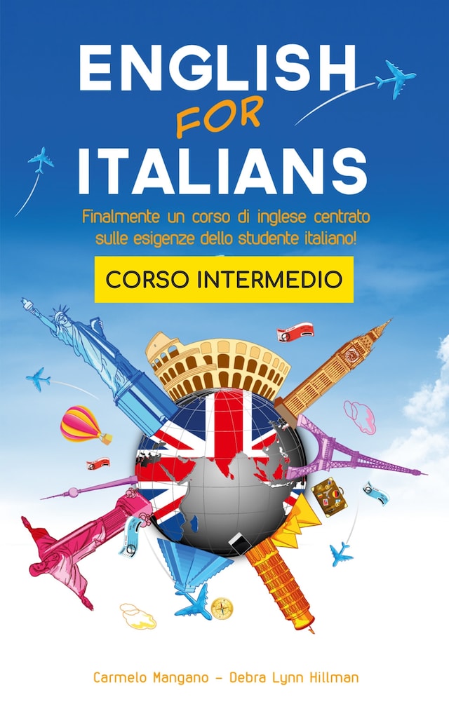 Book cover for Corso di inglese, English for Italians