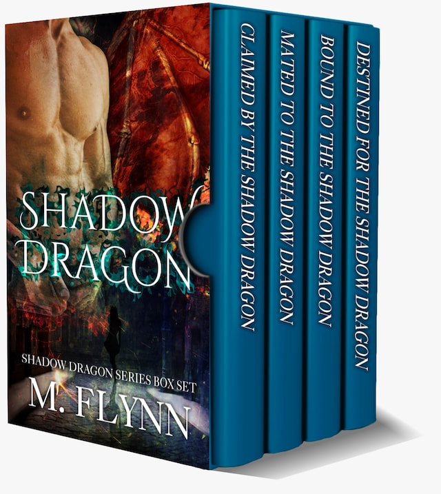 Boekomslag van Shadow Dragon Box Set (Dragon Shifter Romance)