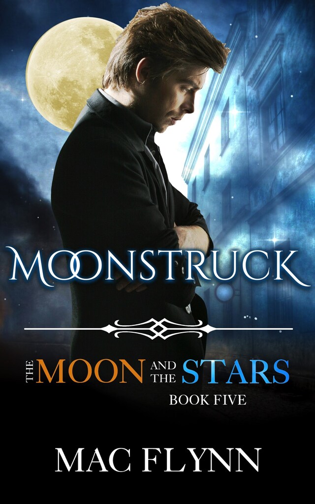 Couverture de livre pour Moonstruck: The Moon and the Stars #5 (Werewolf Shifter Romance)