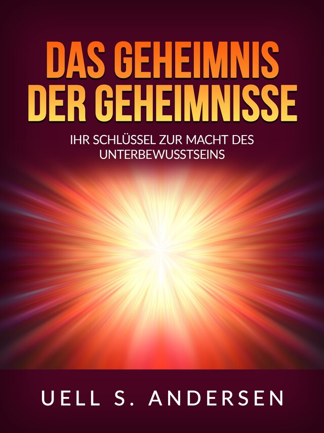 Book cover for Das Geheimnis der Geheimnisse (Übersetzt)
