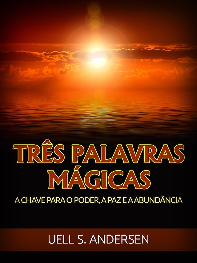 Book cover for Três Palavras Mágicas (Traduzido)