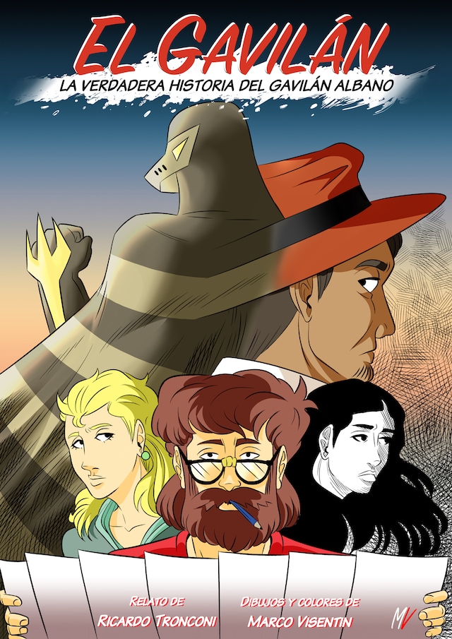 Couverture de livre pour El Gavilán - cómic en color