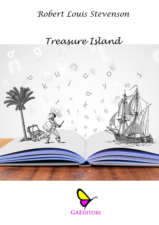 Okładka książki dla Treasure Island