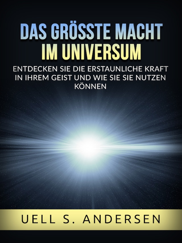 Book cover for Das größte Macht im Universum (Übersetzt)