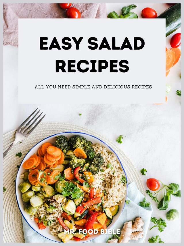 Book cover for Easy Salad Recipes