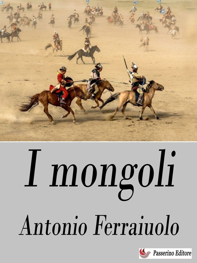 Kirjankansi teokselle I Mongoli