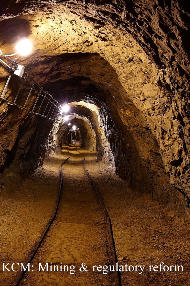 Portada de libro para KCM: Mining & regulatory reform