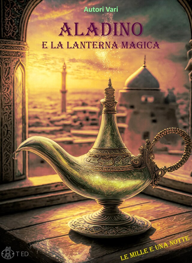 Book cover for Aladino e la lanterna magica