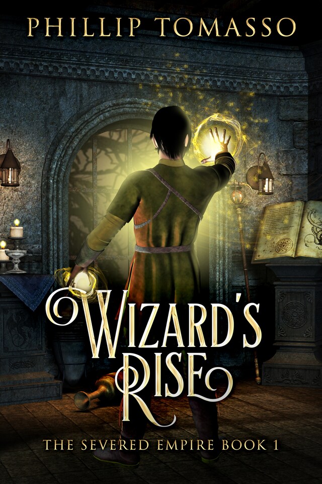 Book cover for Wizard's Rise