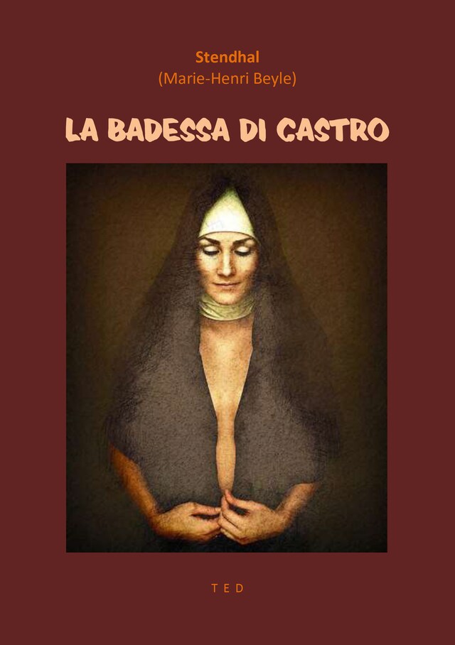 Book cover for La badessa di Castro