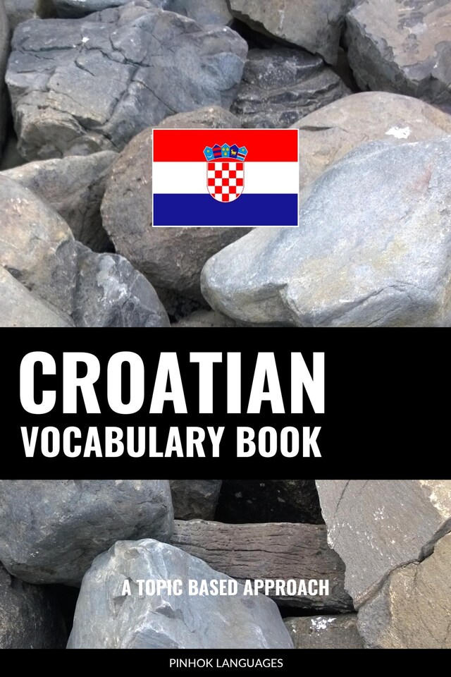 Book cover for Croatian Vocabulary Book