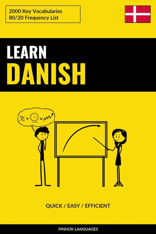Book cover for Learn Danish - Quick / Easy / Efficient