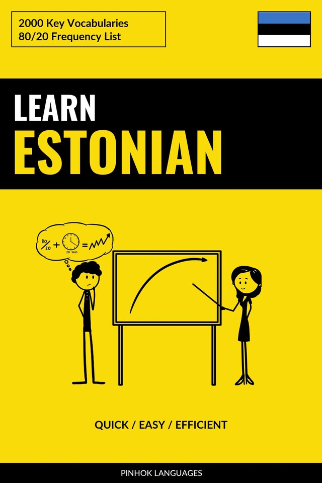 Book cover for Learn Estonian - Quick / Easy / Efficient