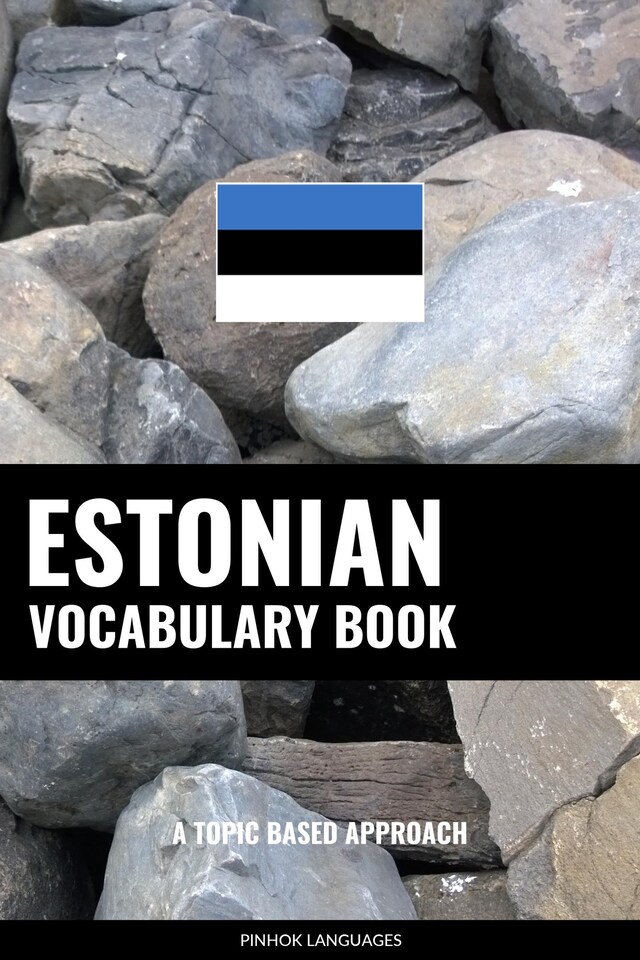 Book cover for Estonian Vocabulary Book