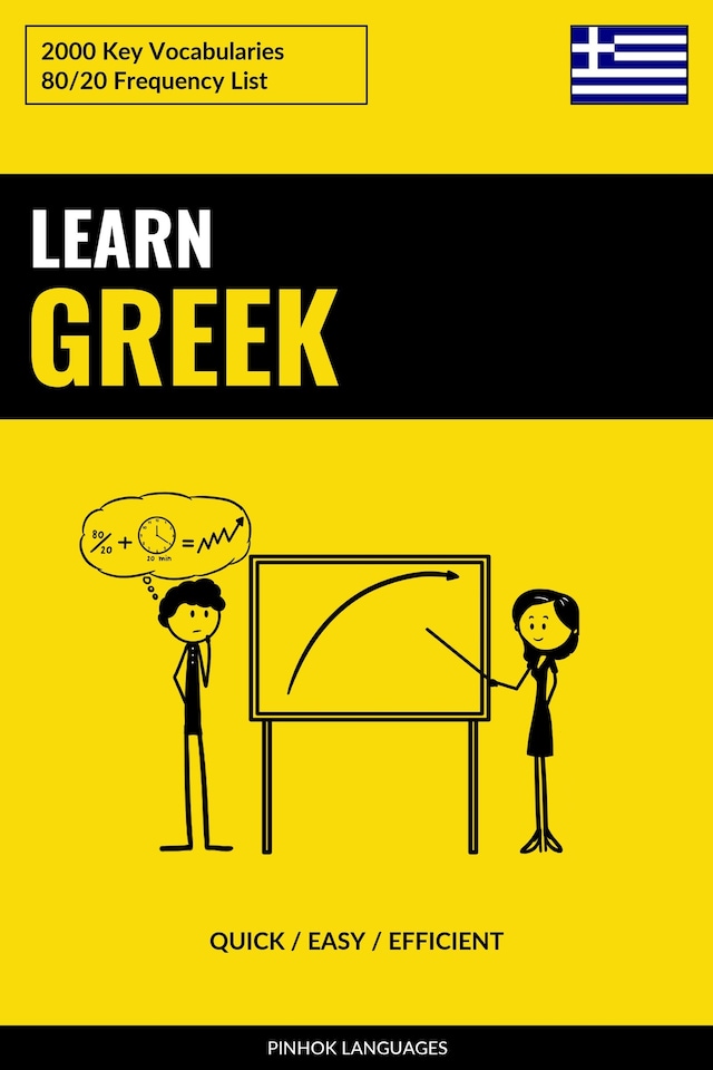 Book cover for Learn Greek - Quick / Easy / Efficient