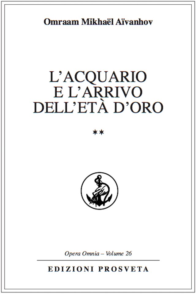 Bogomslag for L'Acquario e l'arrivo dell'Età d'Oro