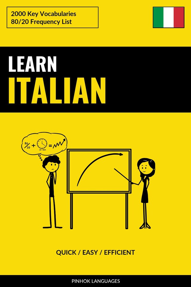 Book cover for Learn Italian - Quick / Easy / Efficient