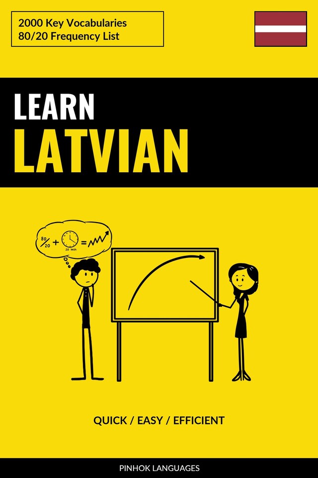 Book cover for Learn Latvian - Quick / Easy / Efficient