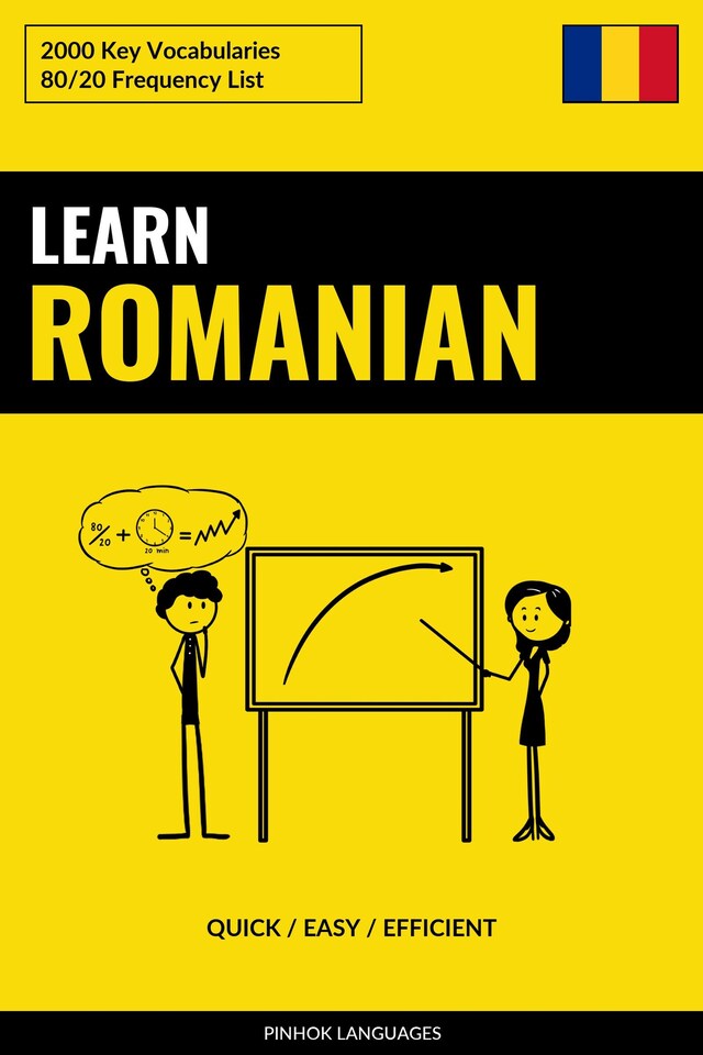 Book cover for Learn Romanian - Quick / Easy / Efficient