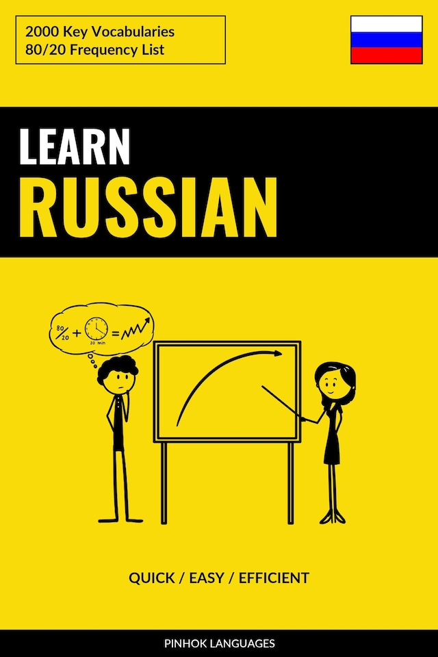 Book cover for Learn Russian - Quick / Easy / Efficient