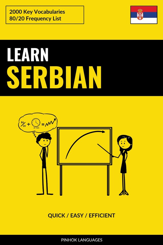 Book cover for Learn Serbian - Quick / Easy / Efficient