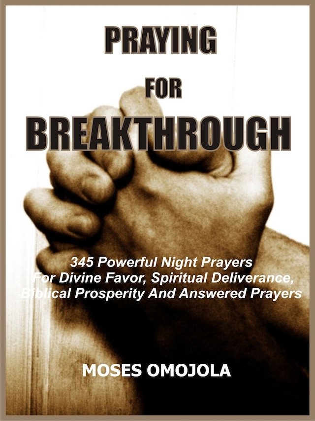 Couverture de livre pour Praying for breakthrough