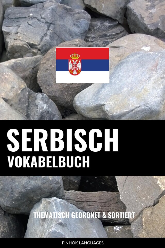 Buchcover für Serbisch Vokabelbuch
