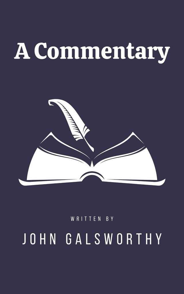 Book cover for A Commentary