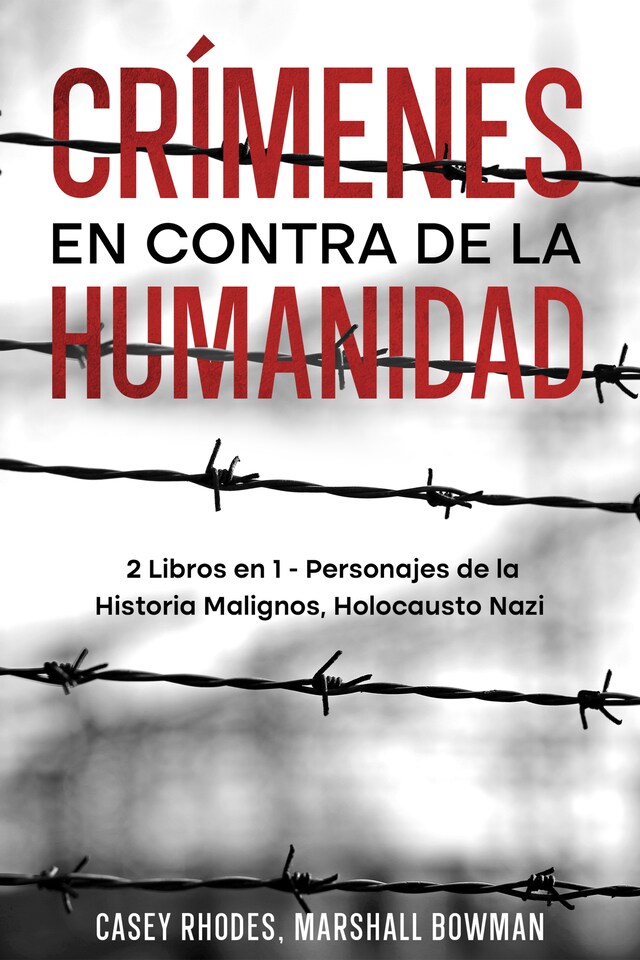 Kirjankansi teokselle Crímenes en Contra de la Humanidad