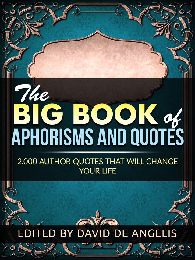 Copertina del libro per The Big Book  of Aphorisms  and Quotes